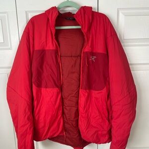 Women’s Red Arcteryx Jacket